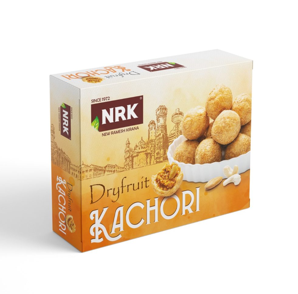 image of nrk dryfruit kachori 400 gm packet